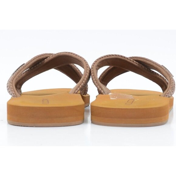 Volcom Women's 8.5 Double Cross Strap Slip On Slide Beach Sandal Surfing Outdoor - Picture 4 of 6